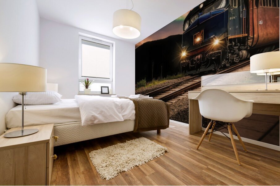 Night Train Mural print