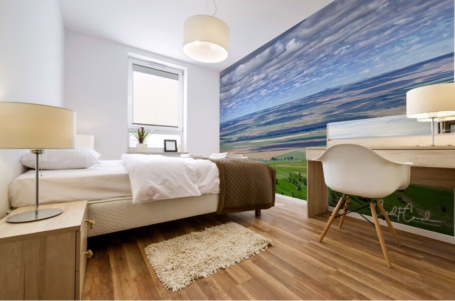 Blue Horizon Mural print