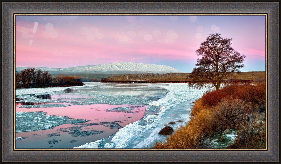 Rattlesnake Mountain Picture Frame print