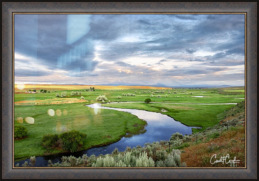 Long and Winding Picture Frame print