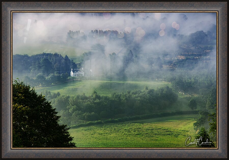 Misty Picture Frame print