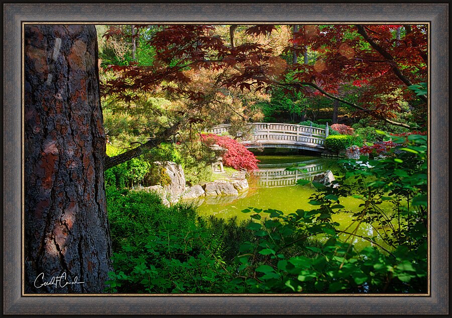 Zen Retreat Picture Frame print