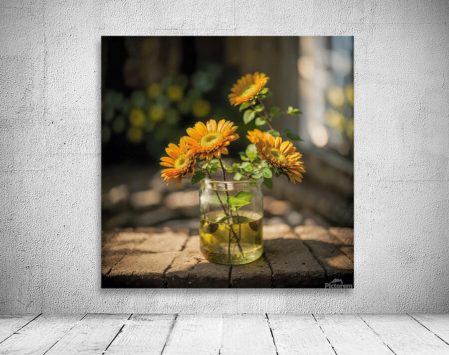 Rustic Blooms V Wall Preview