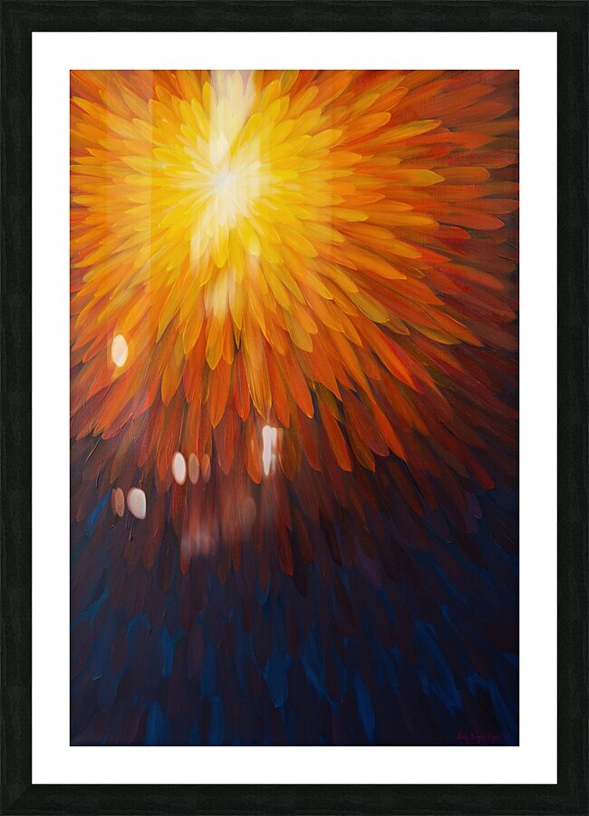 Full Bloom Picture Frame print