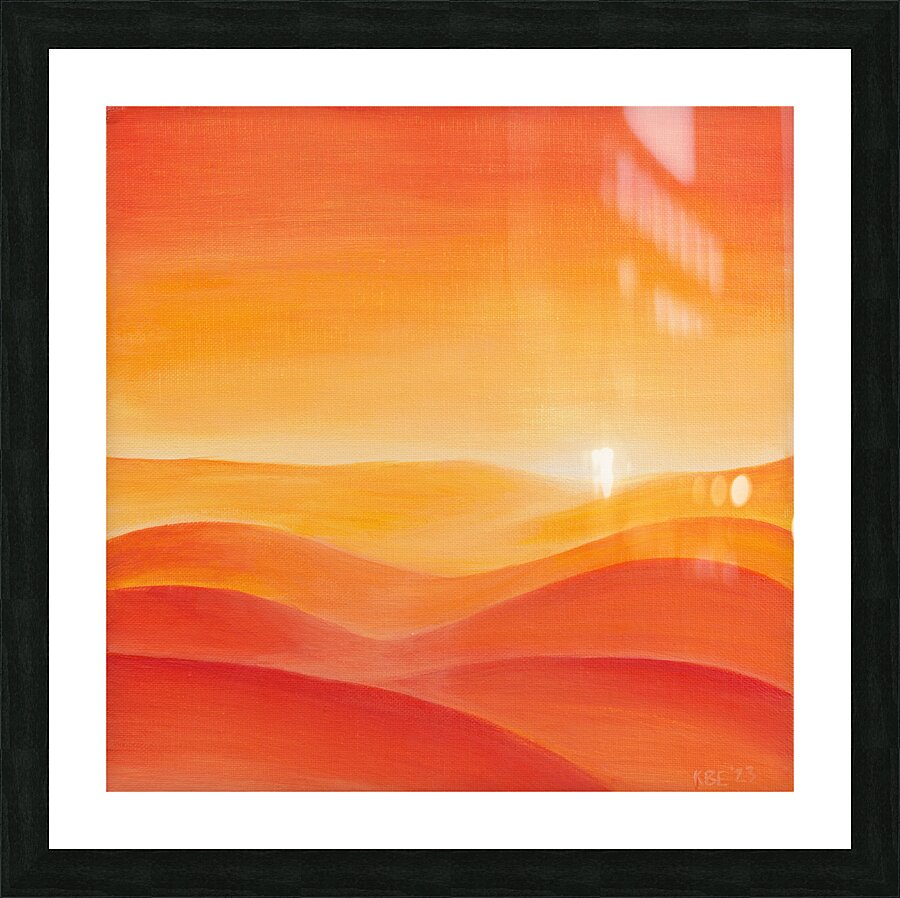 Soothing Rays Picture Frame print