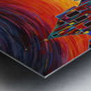 Rendezvous Luminous Lane Metal print