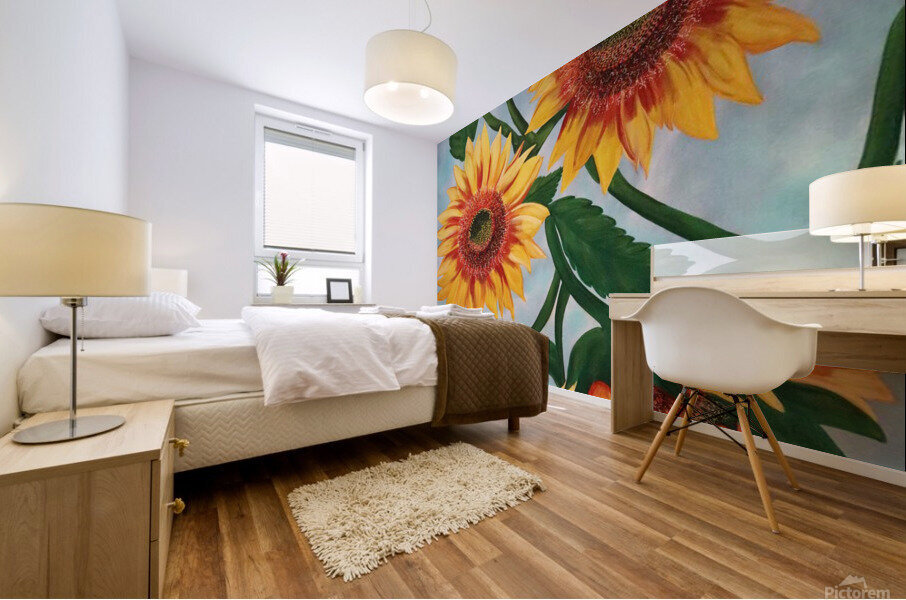 Two of a Kind Mural print