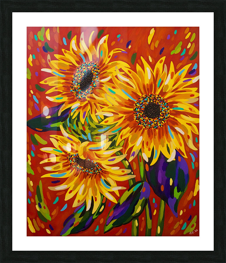 Gleeful Picture Frame print
