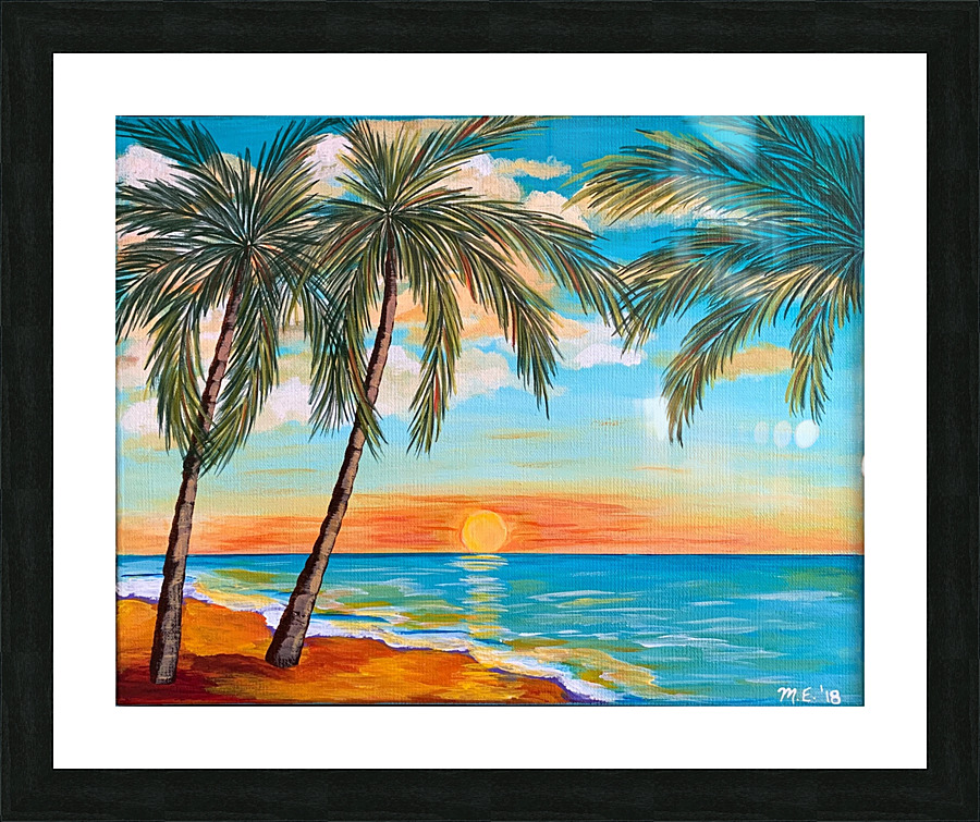 Escape Picture Frame print