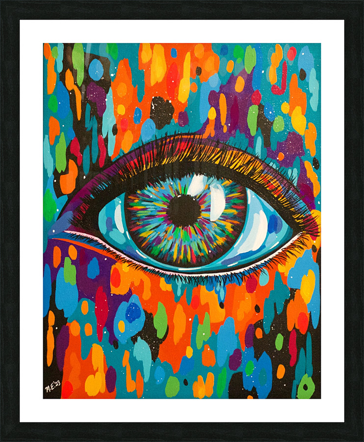 Technicolor Picture Frame print