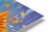 Confetti Sunflowers HD Metal print