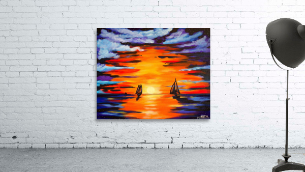 Basking in the Sunset Wall Preview