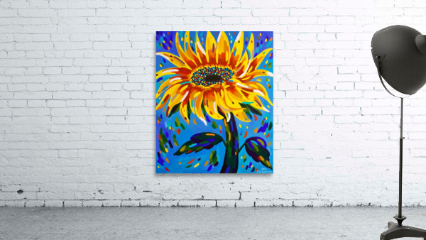 Sunflower of Optimism Wall Preview