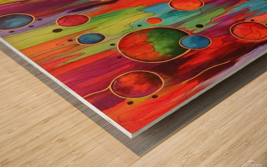 Frizzante Wood print