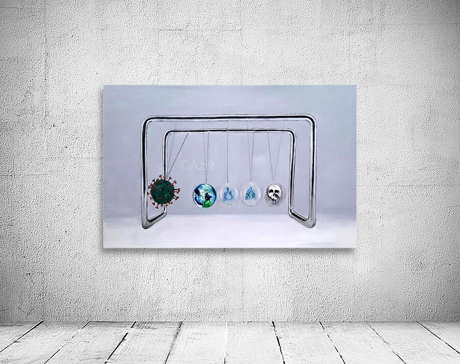 Covid 19 orbit Wall Preview