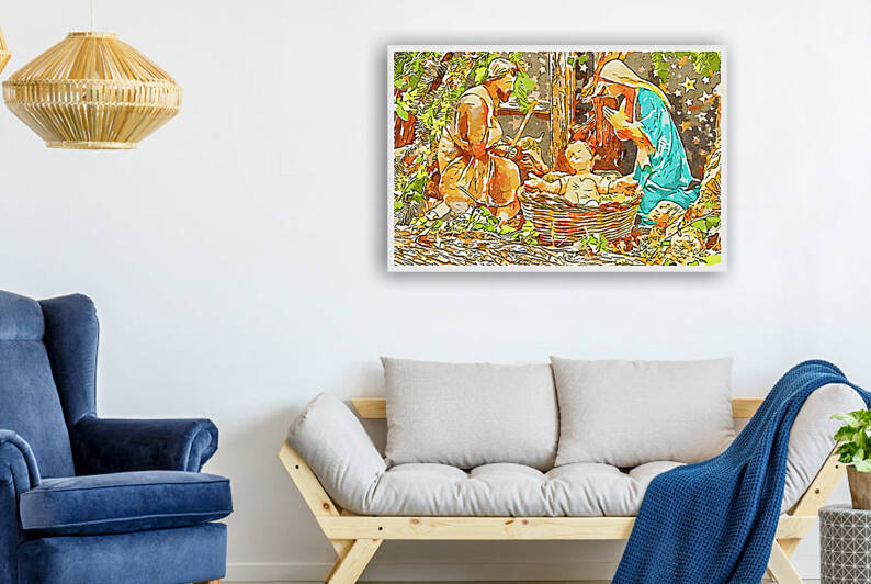Christmas Nativity Scene  by Vivida Photo PC