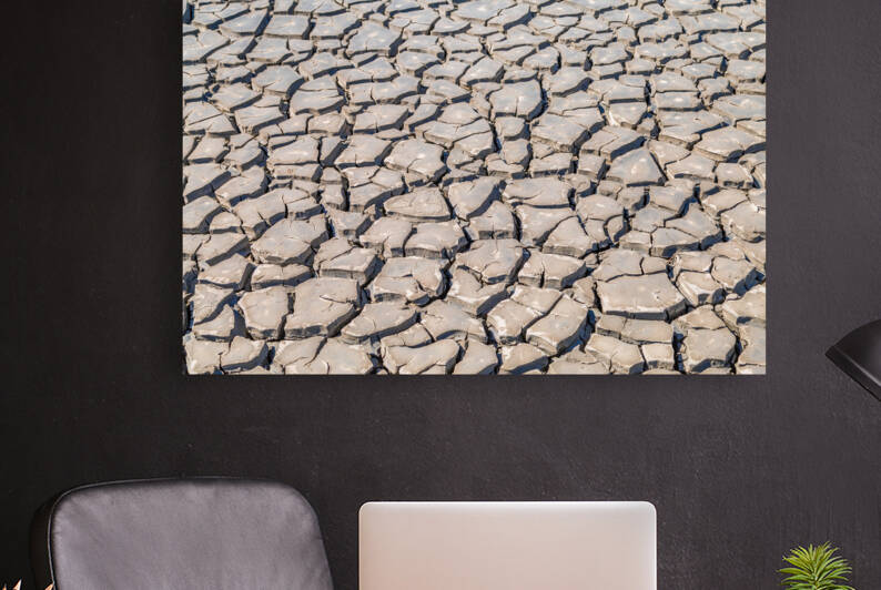 cracked clay soil by Vivida Photo PC