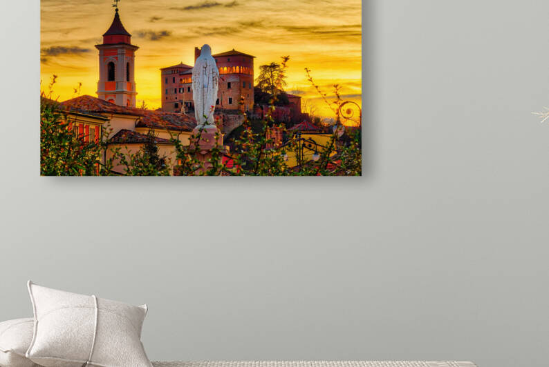  sunset on Italian medieval village by Vivida Photo PC