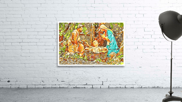 Christmas Nativity Scene  Wall Preview