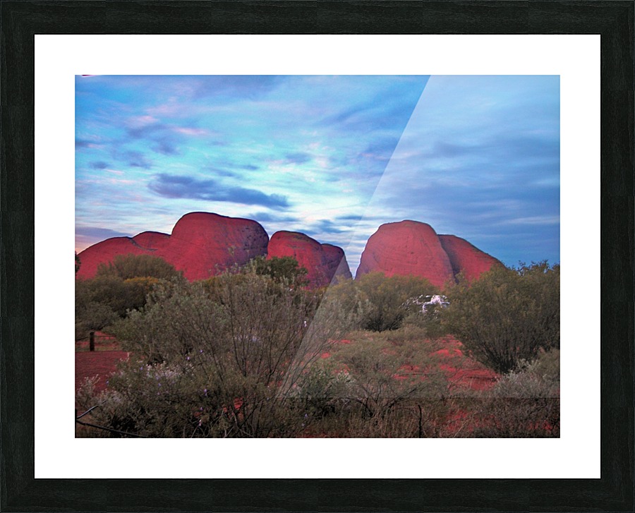 Australia 5 Picture Frame print
