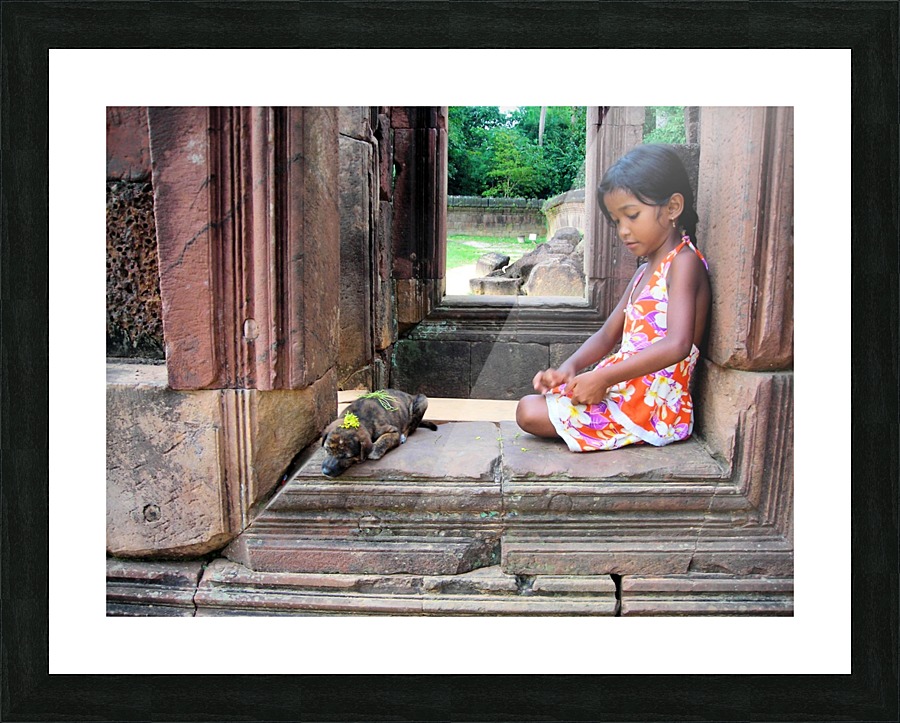 Cambodia58 Picture Frame print