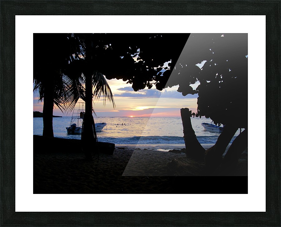 Sunset16 Picture Frame print