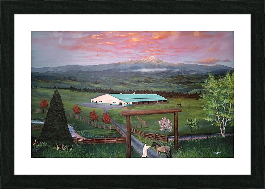 The Touch Picture Frame print