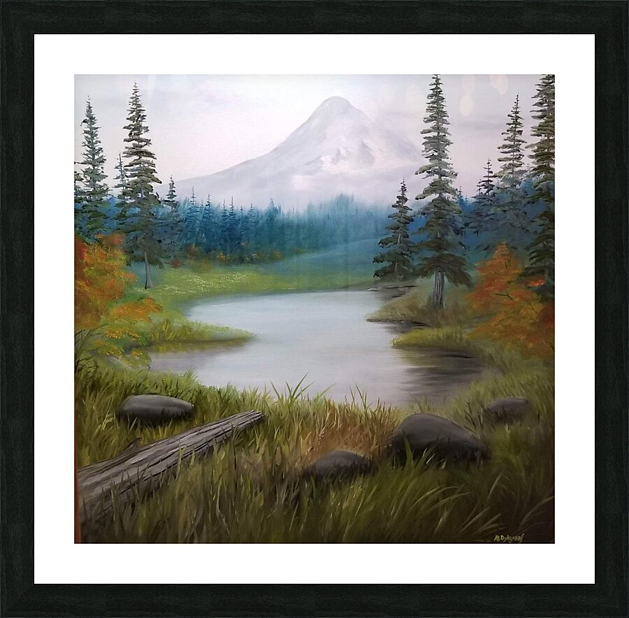 A Quiet Place  Picture Frame print