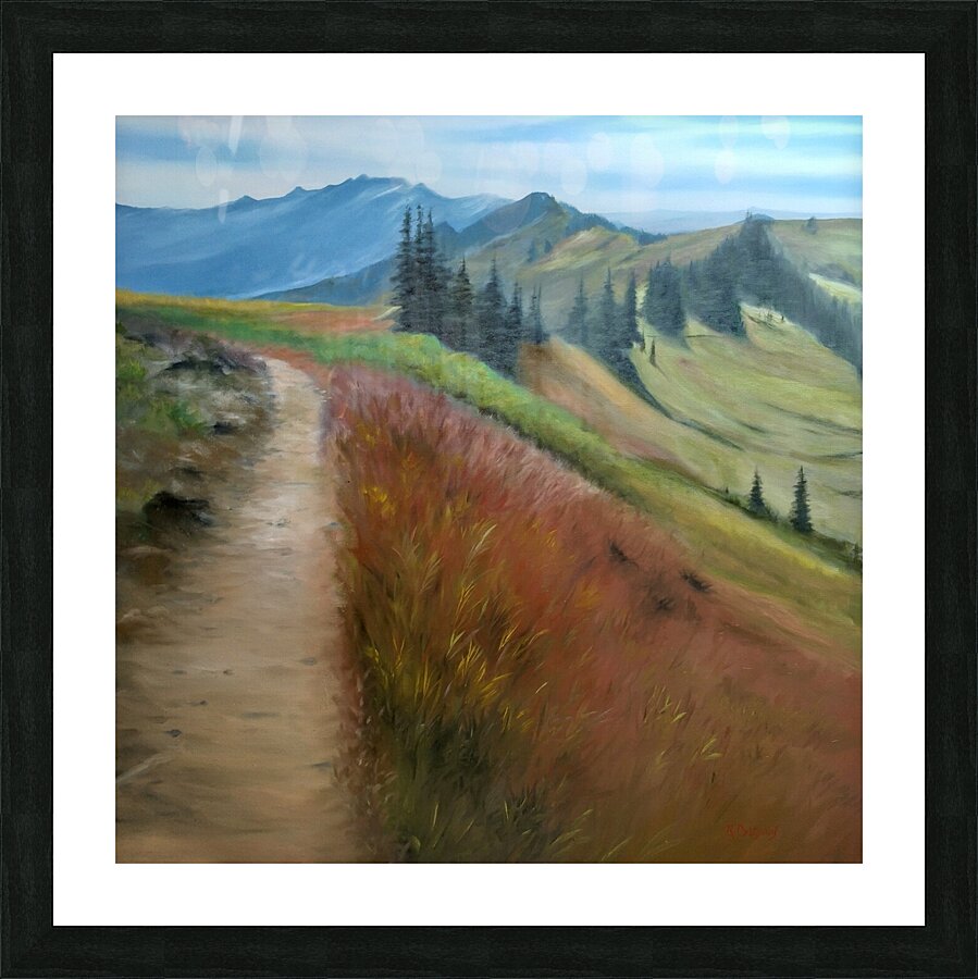 Pacific Crest Trail Picture Frame print