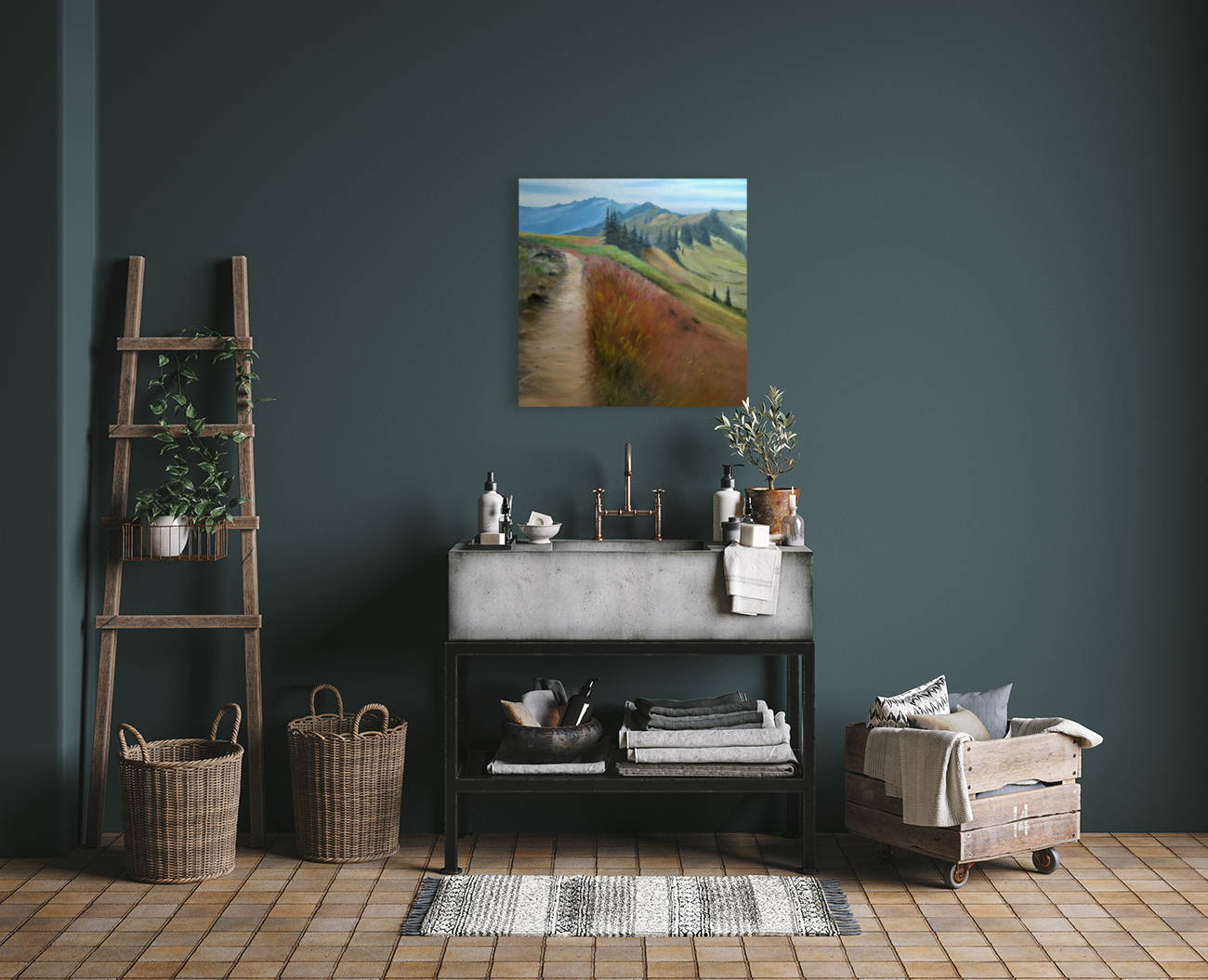 Pacific Crest Trail Reproduction