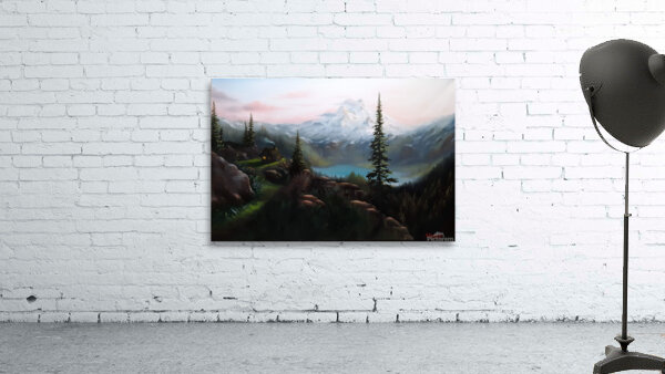 Mountain View  Wall Preview