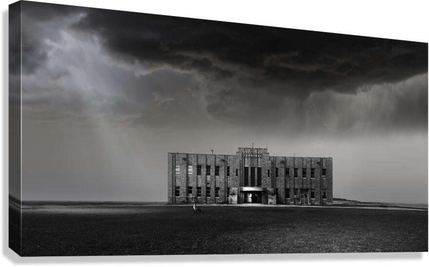 Wayne County Aeroport Canvas Print