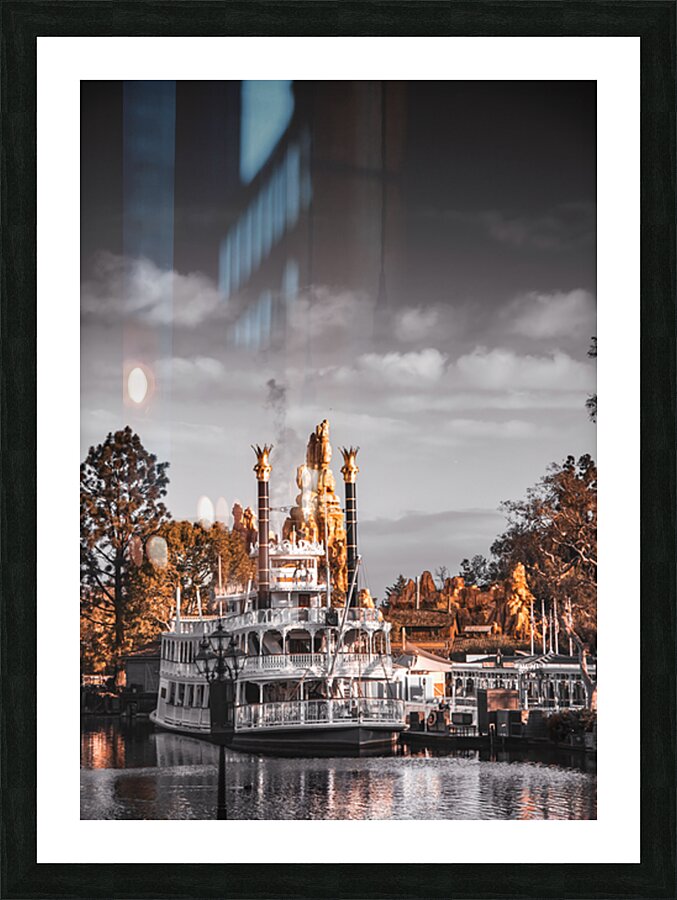 Mighty Mississippi Picture Frame print