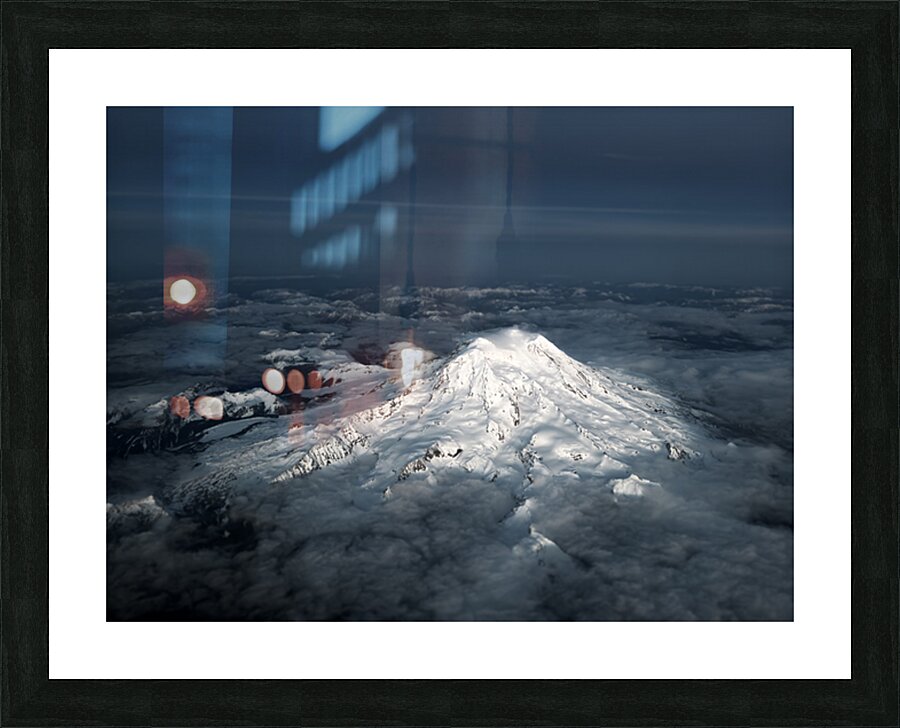Mt Ranier LG Picture Frame print