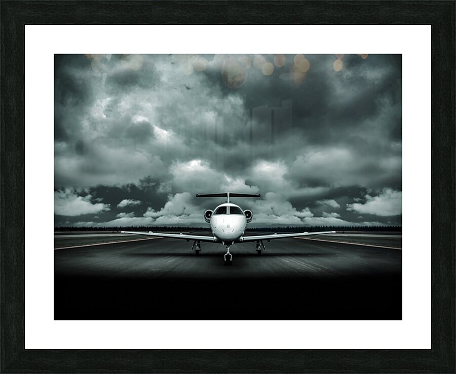 Weathered 100 Picture Frame print