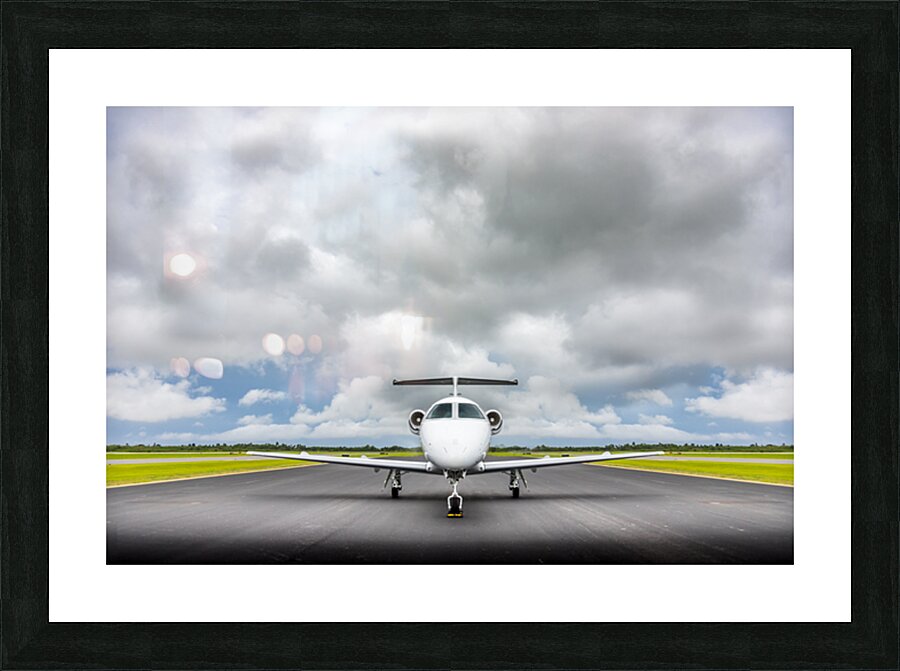 Down the Line Picture Frame print