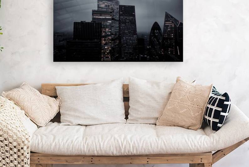 London at Night by Dustin Breau