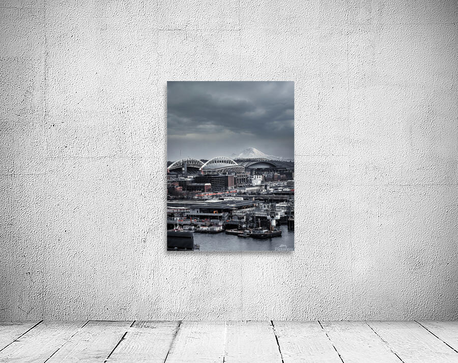 Seattle Docks Wall Preview