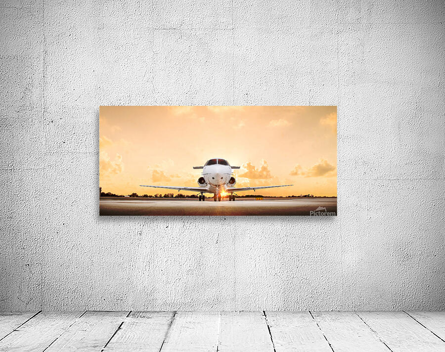 Sunset Jet Wall Preview