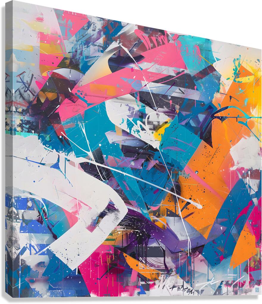 Print Vibe File Canvas Print