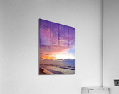 purple sunrise Acrylic Print