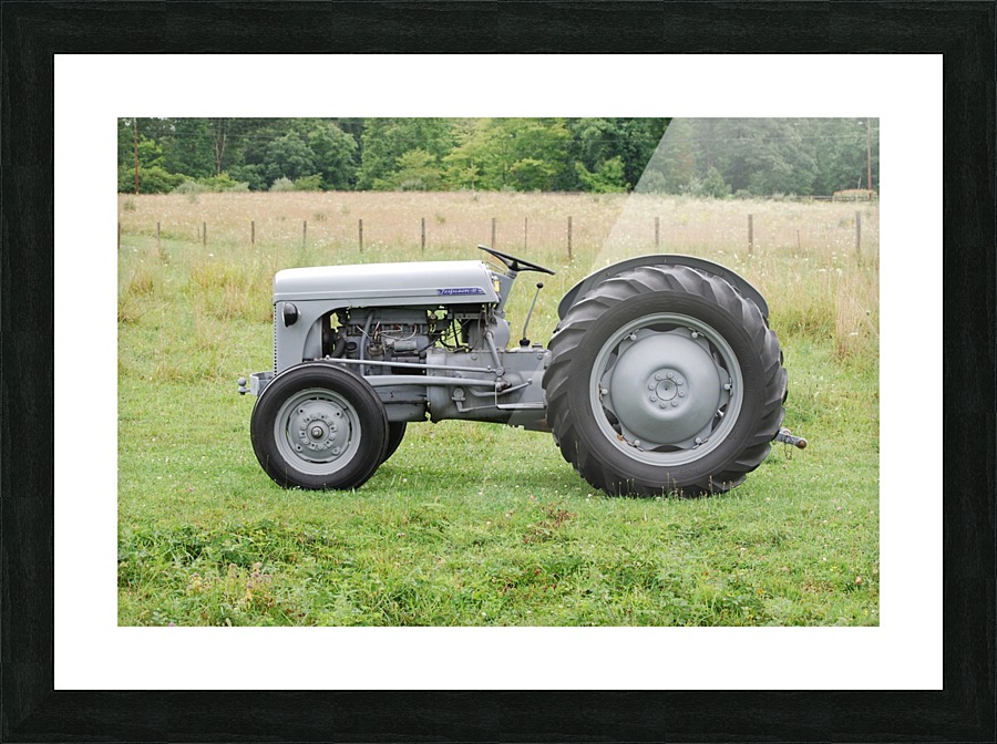tractor Picture Frame print