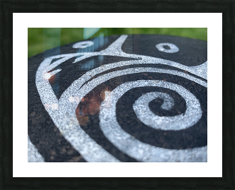 Spiraling Picture Frame print