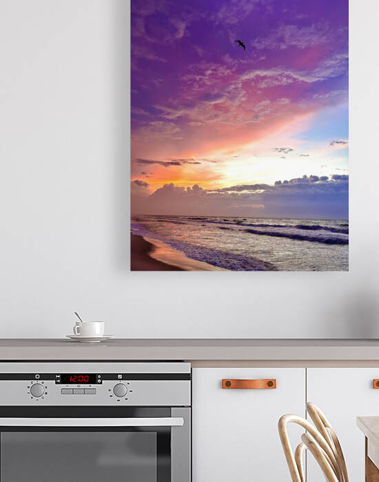 purple sunrise Reproduction
