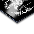 DANCE BLACK BG Acrylic print