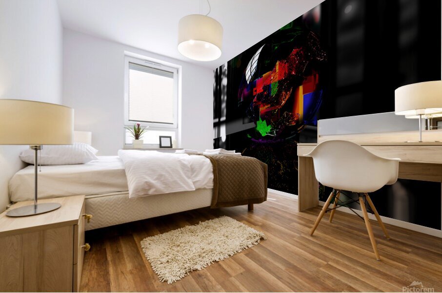 CONCEPTUAL BLOOM Mural print