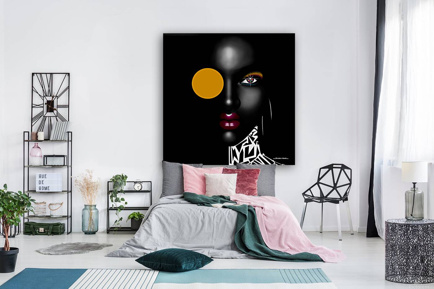 OPAL BLACK BG Reproduction