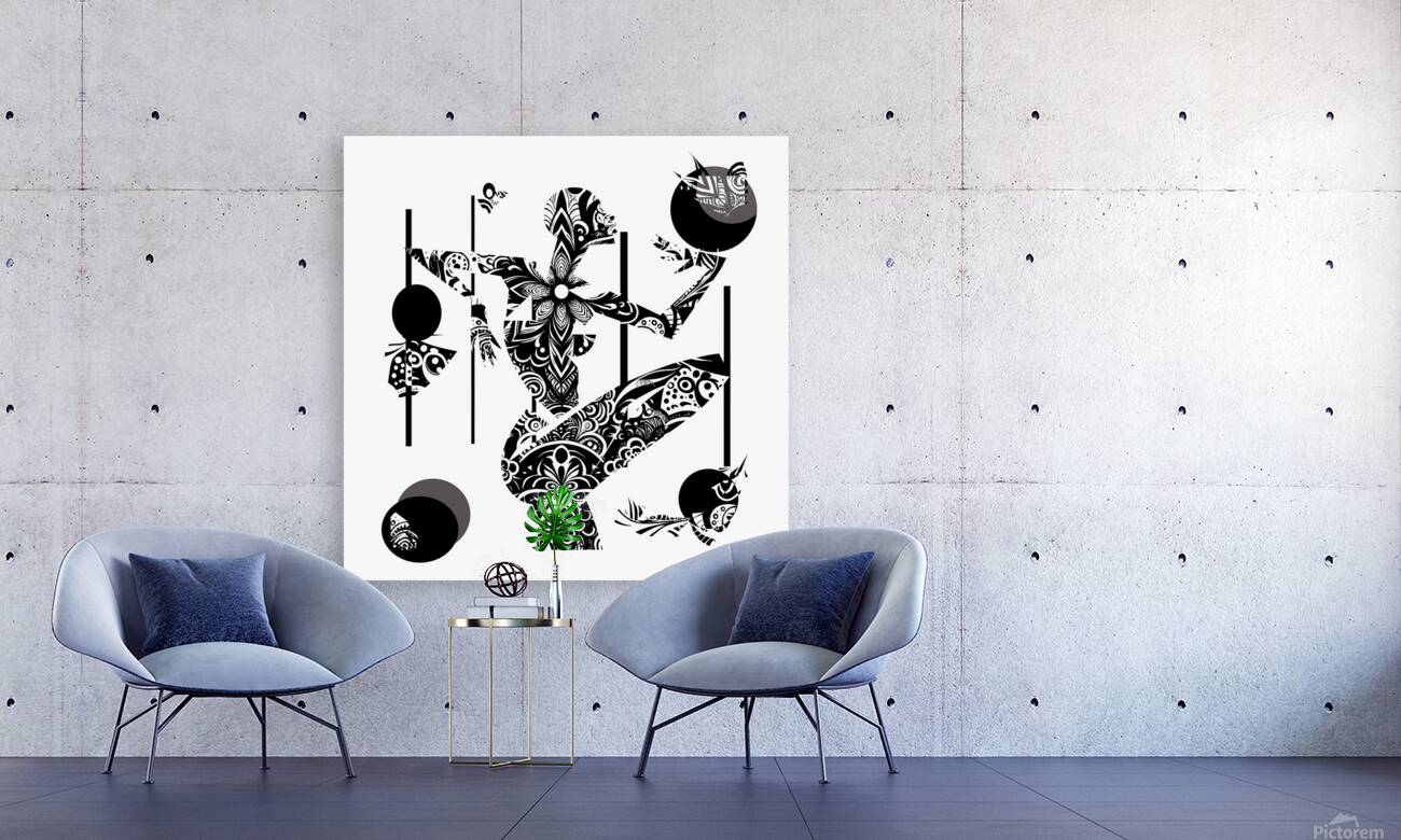 DANCE WHITE BG Reproduction