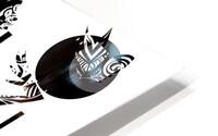 DANCE WHITE BG HD Metal print