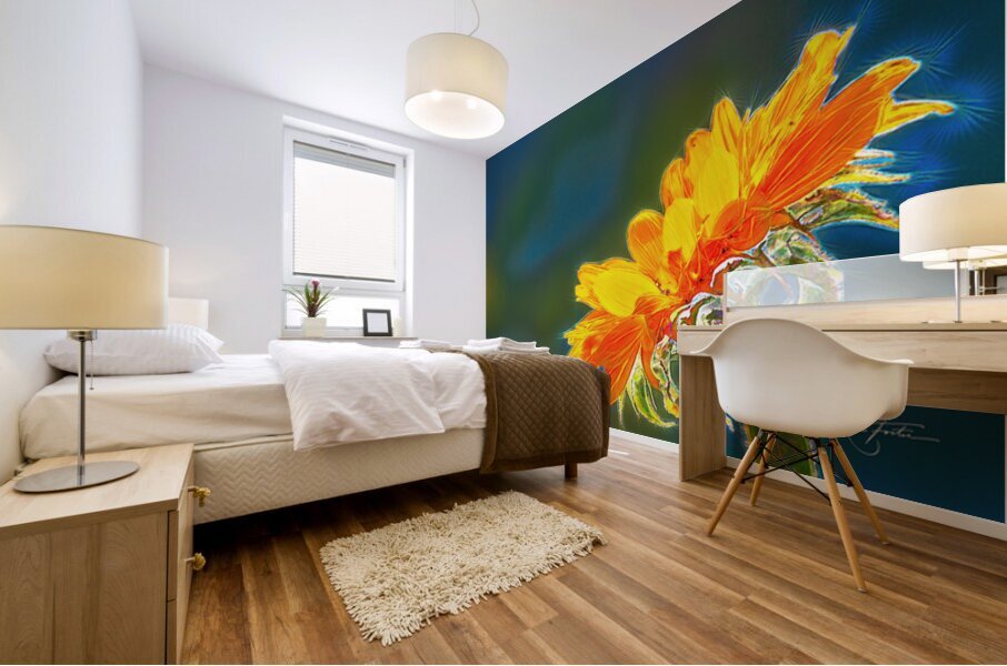 Sun Seeker Mural print